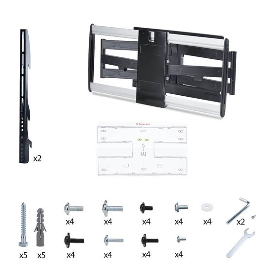 StarTech.com Ultra-Slim Articulating TV Wall Mount 65in