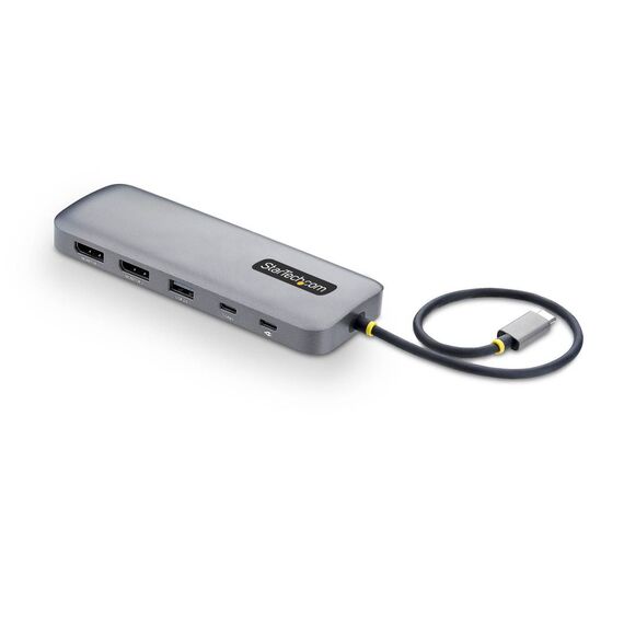 StarTech.com USB-C Multiport Adapter Dual DP 4K60 100W PD
