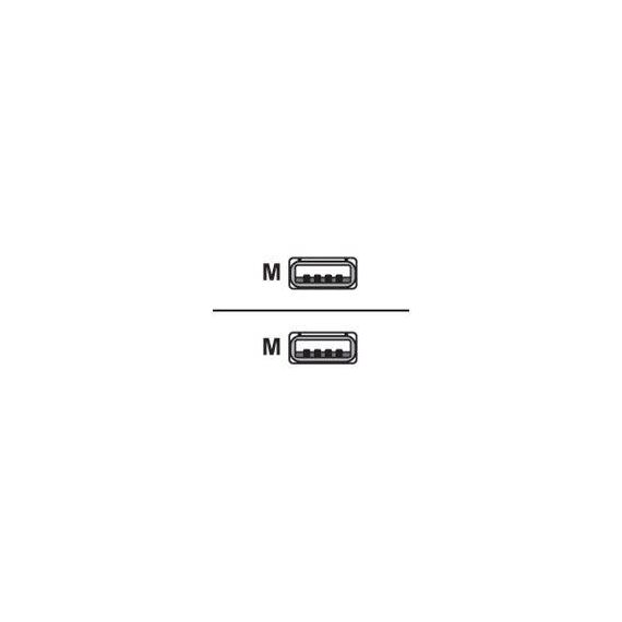 Equip USB cable USB (M) to USB (M) USB 2.0 5 m 128872