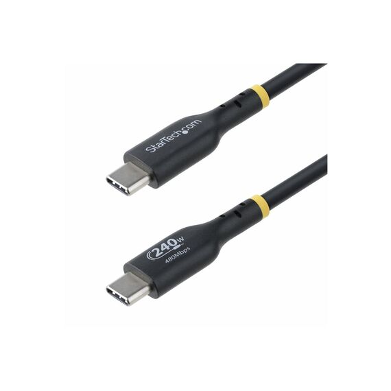StarTech.com USB2EPR3M USB-C Cable 240W EPR 3 m Black