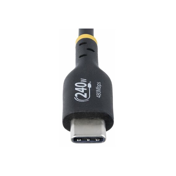 StarTech.com USB2EPR3M USB-C Cable 240W EPR 3 m Black