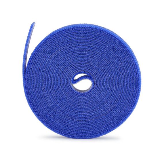 StarTech HKLP1505BL4PK Hook-and-Loop Tie Roll 4-Pack Blue