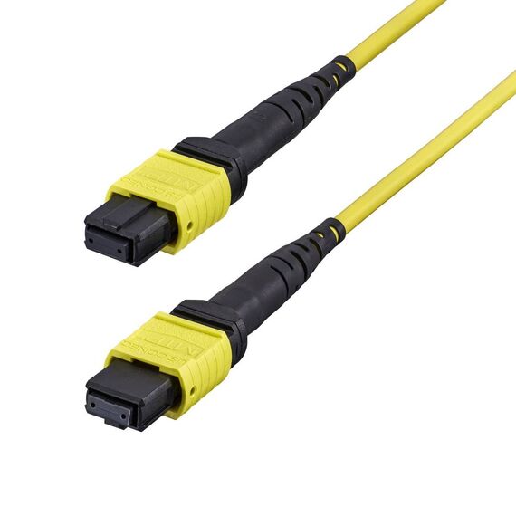 StarTech.com MTP/MPO-12 OS2 Fibre Cable 10 m Yellow