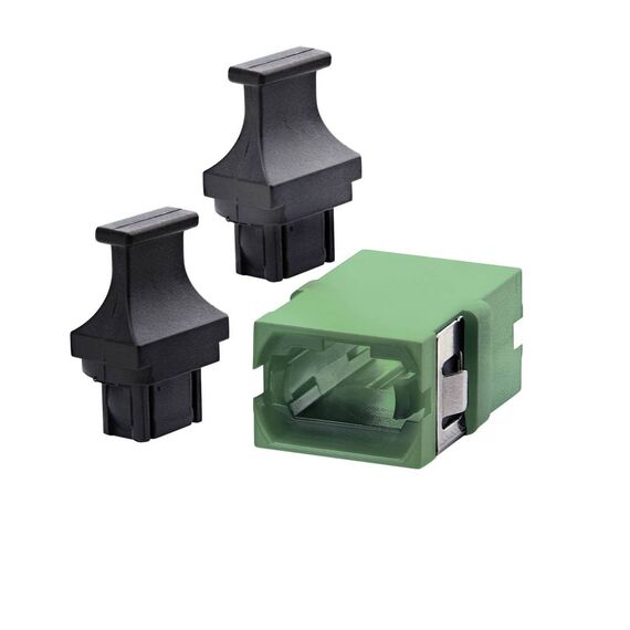 StarTech.com MPO/MTP Fiber Coupler Male to Female Green