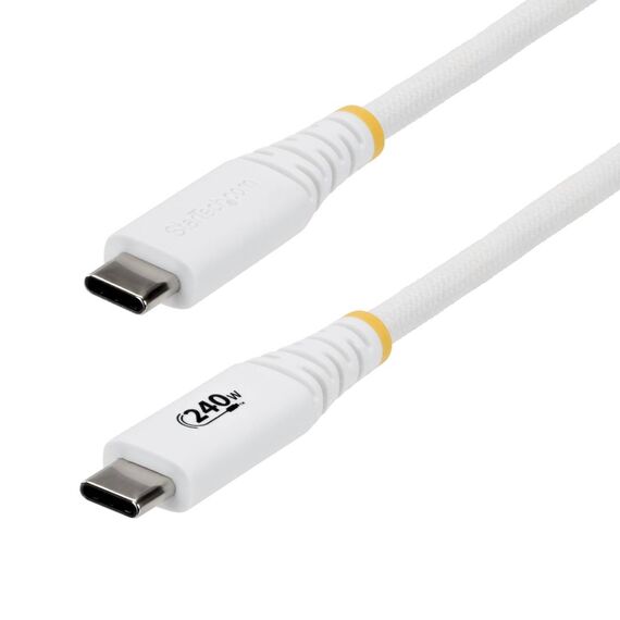 StarTech.com S2CEPR1MW USB-C Cable 240W 1m White