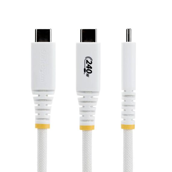 StarTech.com S2CEPR3MW USB-C Cable 240W 3m White