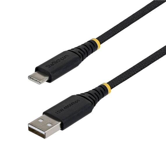 StarTech.com USB-A to USB-C Cable 15W 30cm Black