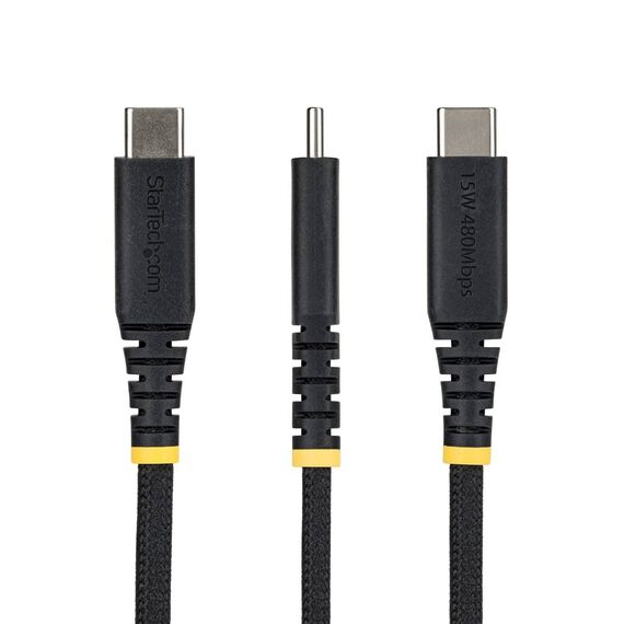 StarTech.com USB-A to USB-C Cable 15W 30cm Black