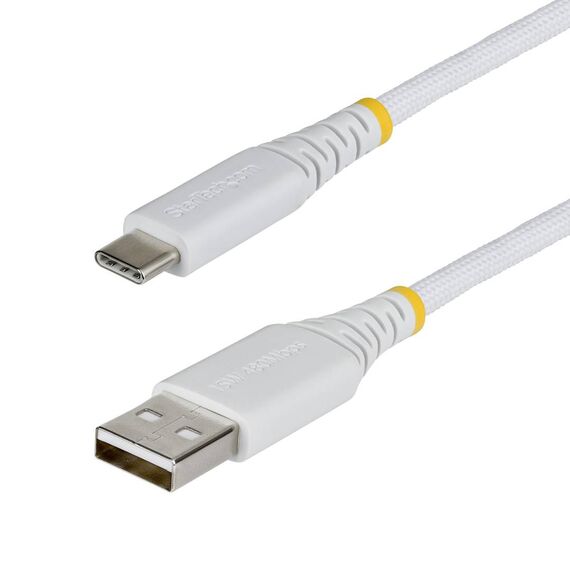 StarTech.com USB-A to USB-C Cable 15W 30cm White