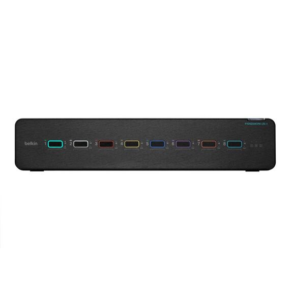 Belkin F1DN208KVM-UN-4 Secure KVM 8-Port Dual-Head 4K