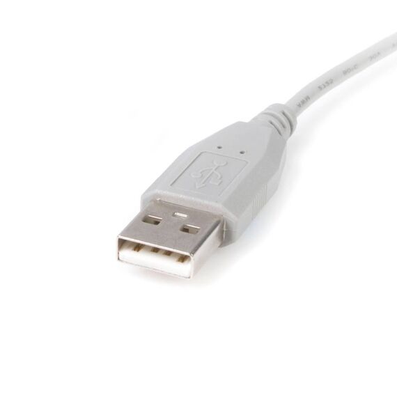StarTech.com USB2HABM10 USB-A to Mini-B Cable 3m Grey
