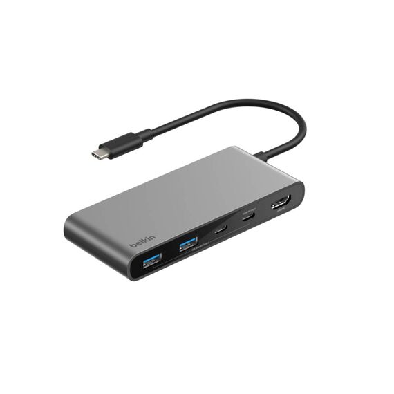 Belkin Connect 7-Port USB-C Hub 4K HDMI 100W PD SD