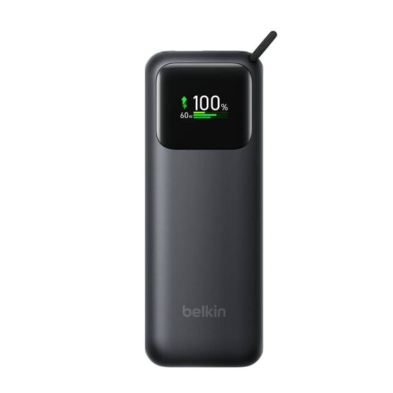 Belkin UltraCharge Power Bank 11K 60W Retractable Black