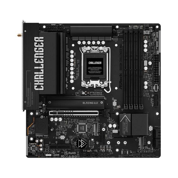 ASRock B860M Challenger WiFi LGA1851 mATX DDR5 Wi-Fi 7