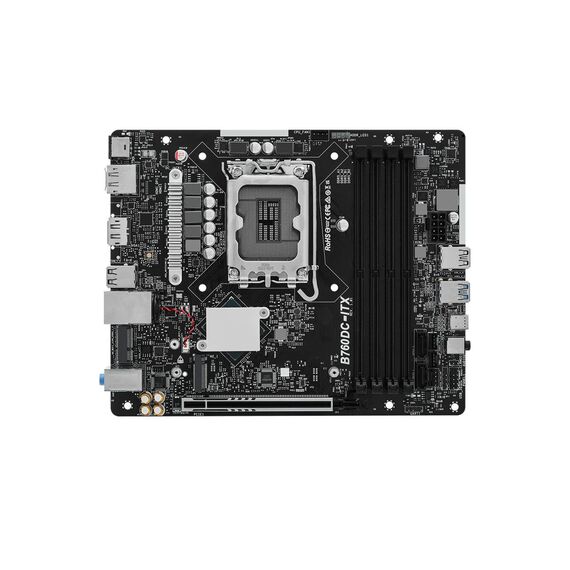 ASRock DeskSlim B760 Barebone Mini PC LGA1700 DDR5 PCIe 5.0