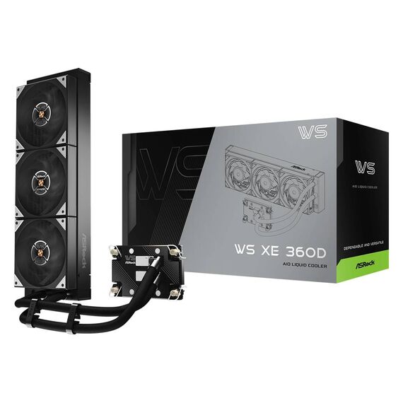 ASRock WS XE 360D 360mm Dual-Pump AIO Cooler Xeon