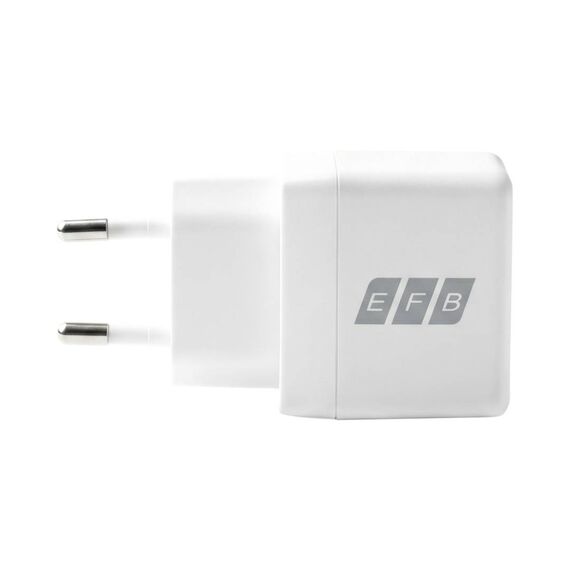 EFB G301CE 30W GaN USB-C Charger with 2 m Cable White