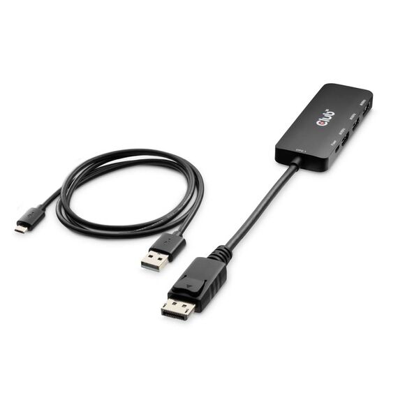 Club 3D CSV-7330 DP 2.1 to 3x HDMI 2.1 MST Hub 8K60