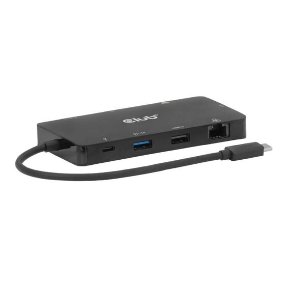 Club 3D CSV-2552 9-in-1 USB-C Hub Dual HDMI 100W PD