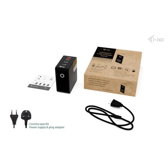 i-tec CHARGER-INTG140W 140W Intelligent USB-C Charger