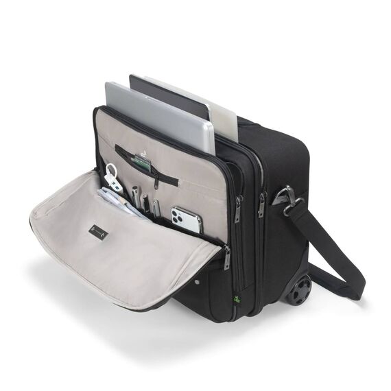 DICOTA Multi Roller FIVE Laptop Trolley 15-17.3" Black
