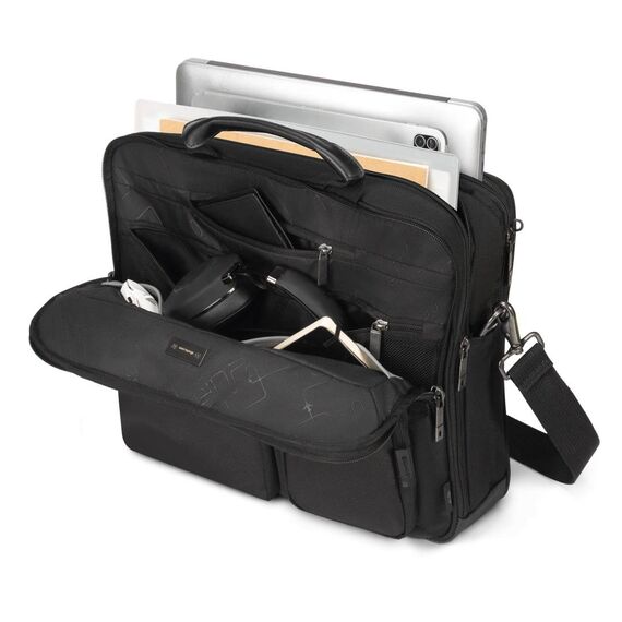 DICOTA Top Traveller SEVEN 12-14 inch Black D3250801