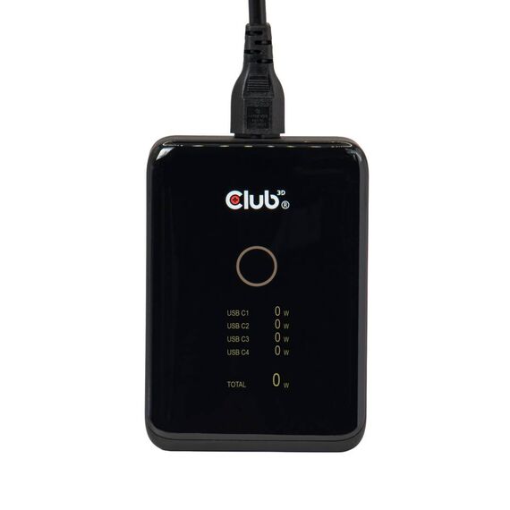 Club 3D CAC-1933 4-Port USB-C Charging Station 240W GaN