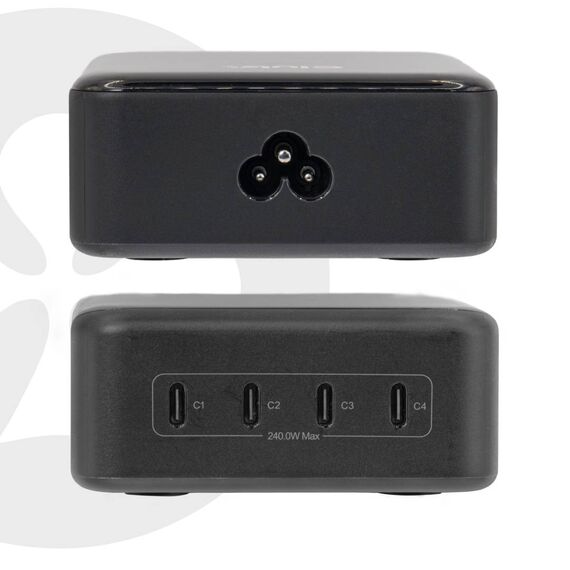 Club 3D CAC-1933 4-Port USB-C Charging Station 240W GaN