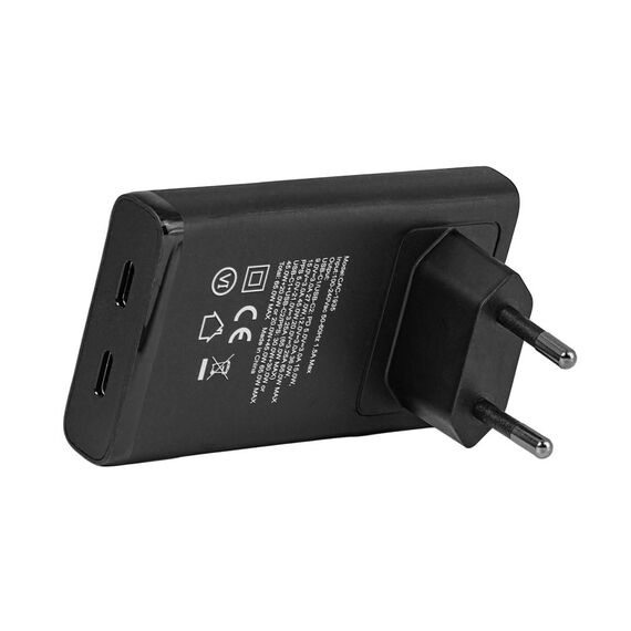 Club 3D CAC-1935 Slim 65W GaN Dual USB-C Charger