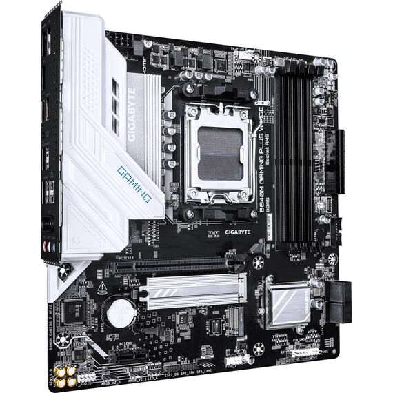 Gigabyte B840M GAMING PLUS WIFI6E AM5 mATX DDR5 White