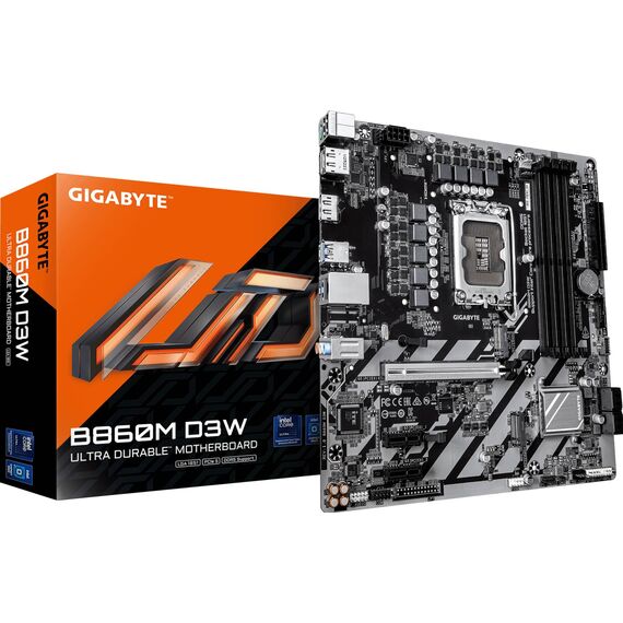 Gigabyte B860M D3W LGA1851 Micro-ATX DDR5 Motherboard