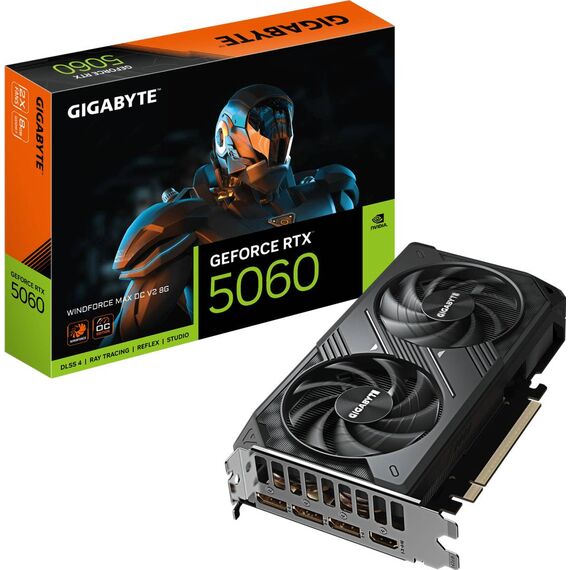 Gigabyte RTX 5060 WINDFORCE MAX OC V2 8GB GDDR7