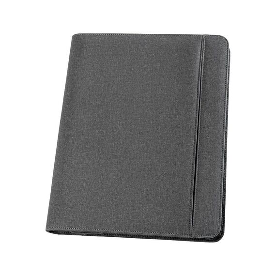 Genie 12668 A4 Black Zipper Conference Folder