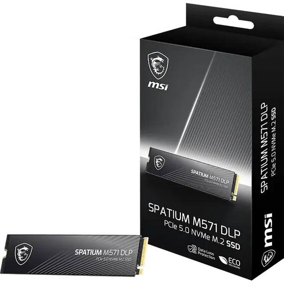 MSI SPATIUM M571 DLP 4TB PCIe 5.0 NVMe SSD