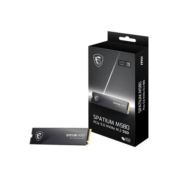 MSI SPATIUM M580 2TB PCIe 5.0 NVMe M.2 SSD