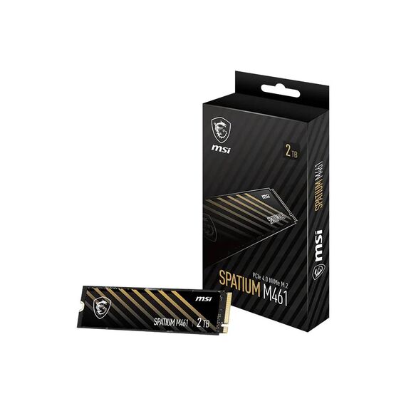 MSI SPATIUM M461 2TB PCIe 4.0 NVMe M.2 SSD