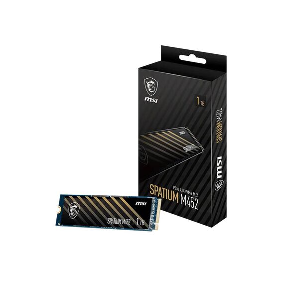 MSI SPATIUM M452 1TB PCIe 4.0 NVMe M.2 SSD