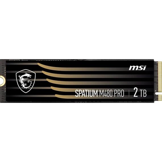 MSI SPATIUM M480 PRO 2TB PCIe 4.0 NVMe M.2 SSD