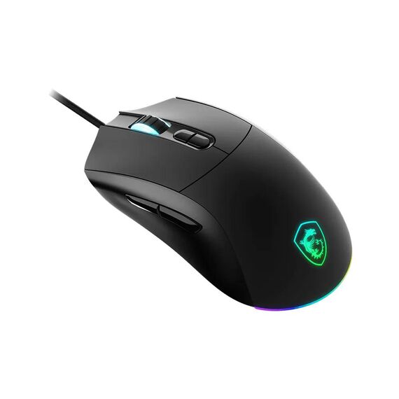 MSI FORGE GM320 Wired USB Gaming Mouse Black
