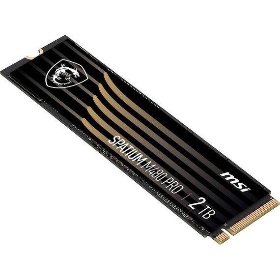 MSI SPATIUM M480 PRO 2TB PCIe 4.0 NVMe M.2 SSD