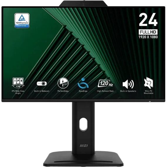 MSI PRO MP242PMGDE 23.8" FHD 120Hz Webcam Monitor
