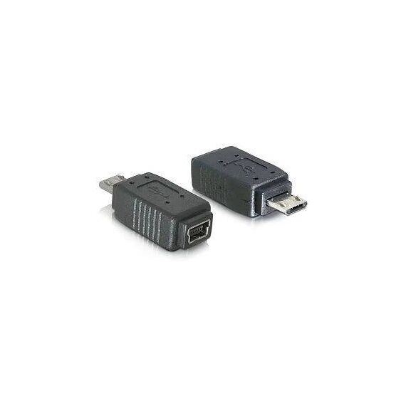 Delock - USB adapter - Micro-USB Type B (M) to mini-USB T | 65063