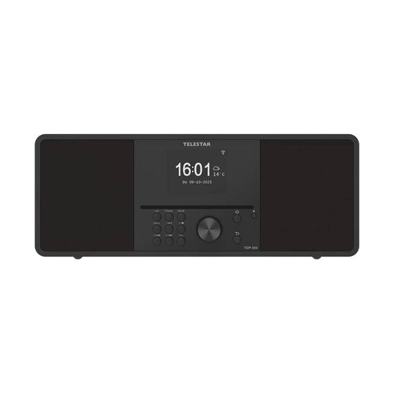 TELESTAR TOP 300 DAB+ Internet Radio with CD Black