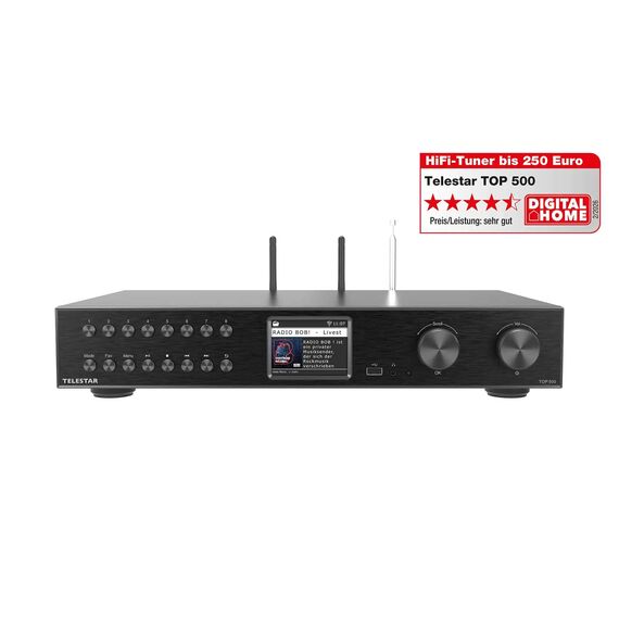 TELESTAR TOP 500 DAB+ Internet Radio Hi-Fi Tuner 43 cm