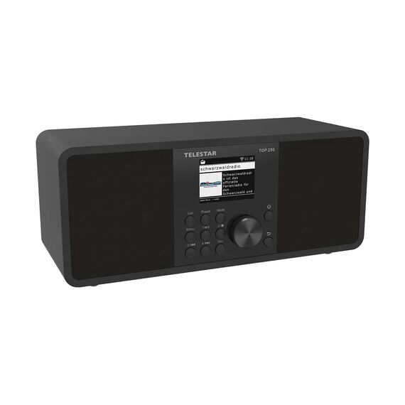 TELESTAR TOP 250 DAB+ Internet Radio Stereo Black