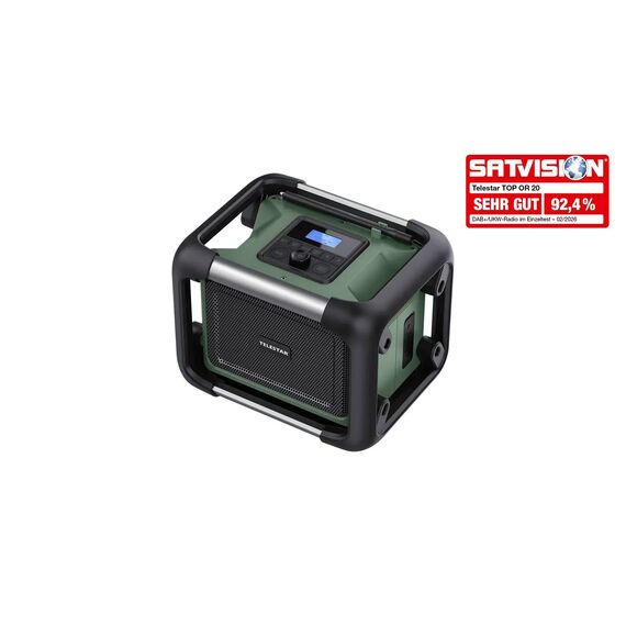 TELESTAR TOP OR 20 DAB+ Jobsite Radio Bluetooth IPX4