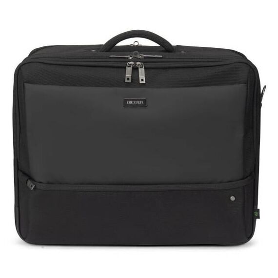 DICOTA Multi Twin FIVE D32164-RPET Black Laptop Bag