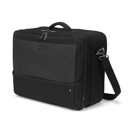 DICOTA Multi Twin FIVE D32164-RPET Black Laptop Bag