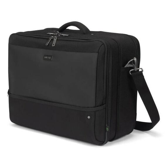 DICOTA Multi Twin FIVE D32164-RPET Black Laptop Bag