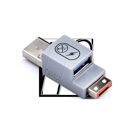 Smart Keeper UCL03OR USB-A Smart Data Blocker Orange